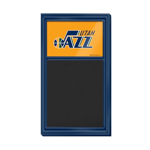 The Fan-Brand NBA Utah Jazz: Logo Dry Erase Note Board- Sports Decor for Home, Game Room, Fan Cave & Garage - USA Made