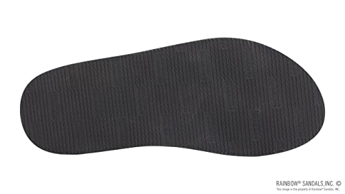 Rainbow Sandals Men's Premier Leather Double Layer With Arch Wide Strap, Grey, Men's Xx-Large / 12-13.5 D(M) Us #TOP4