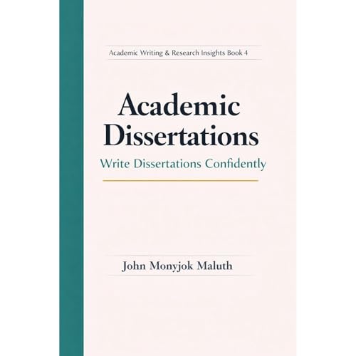 Academic Dissertations Audiolibro Por John Monyjok Maluth arte de portada