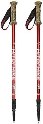 Walking Poles Hitorhike Outdoor Travel Camping Hiking Climbing Walking Stick Aluminium AlloyAlpenstock Skiing Trekking Pole Arrival