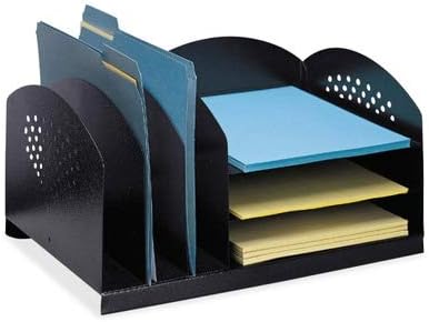 Safco - SAF3167BL - 3 3 Combination Rack Desktop Organizers