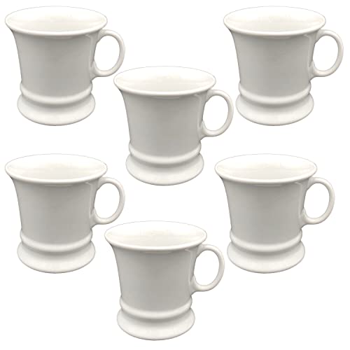 Doriantrade Kaffeebecher Kaffeehaferl 6 Stück Tassen groß 280ml aus...