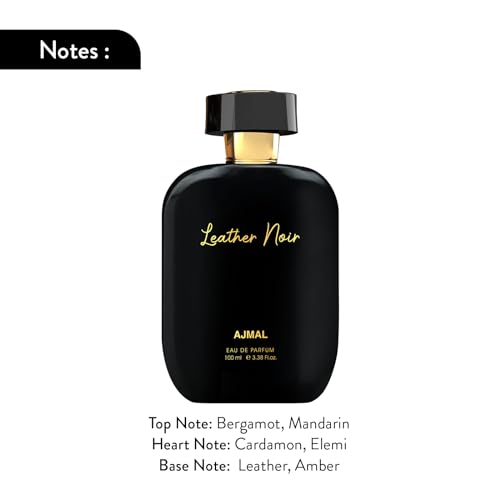 Ajmal ARTISAN - LEATHER NOIR Long lasting Fragrance, Handpicked Luxury Perfume For Men 100ml. - Image 3