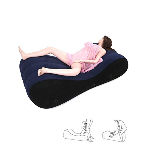 Shiyn Opblaasbare sofa, chaise longue, relaxstoel, yoga, 2 stuks, opblaasbaar, met elektrische luchtpomp - Afbeelding 8