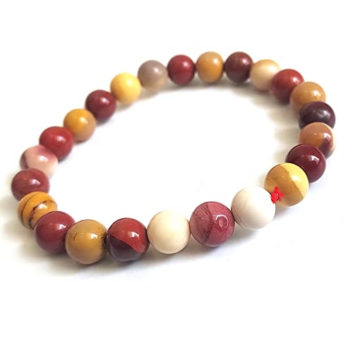 Image of HEALING AND SEMI-PRECIOUS CRYSTAL STONE BRACELET 8 MM ROUND FOR FENSHUI
