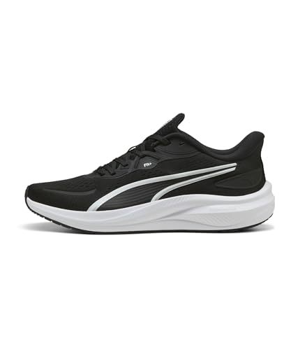 Puma Skyrocket Lite Adult Unisex Straßen-Laufschuh, 2 Black- White- Silver, 43