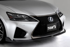 【TOM'S】レクサスGSF トムス カーボンフロントディフューザー Amazon | TOM'S LEXUS GS F URL10 フロントディフューザー カーボン製