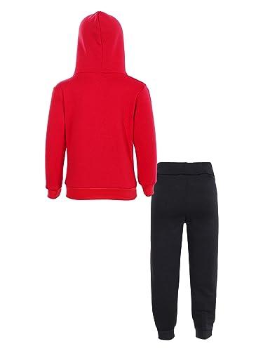 TiaoBug Kids Tracksuit Boys Girls Fleece Pullover Hoodies Sweatshirt and Joggers Sweatpants 2 Piece Outfit2