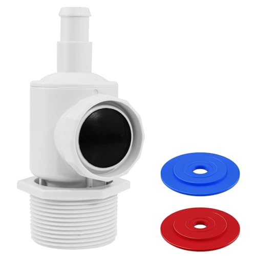 VELPAX D29 & 9-100-9002 & 6-500-00 Conector UWF compatible con Polaris Zodiac 380, 280, 180 - Pieza de repuesto para limpiador de piscina - Montaje de pared universal - Pieza de montaje