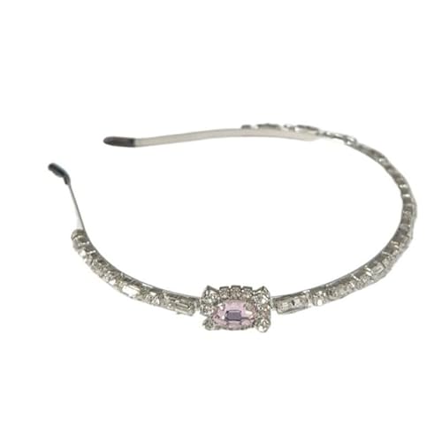 KAJYLFAST Crystal Rhinestone Headband Alloy Headbands Women's Hair Accessory Hairpin