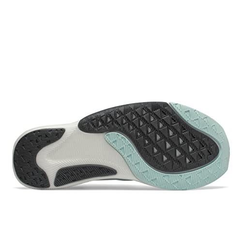 New Balance New Balance Women's FuelCell Rebel v2 Running Shoes, Pale Blue Chill/Pink Glo (Pale Blue CHILL/Pink GLO, 5.5 Wide