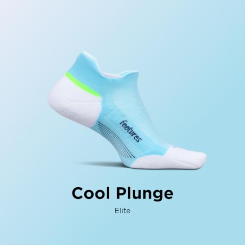 Image of Feetures Elite Max Cushion No Show Tab - Running Socks for Men & Women, Athletic Compression Socks, Moisture Wicking
