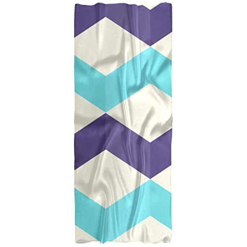 Écharpe légère femme bleue et violette pour vos sorties quotidiennes