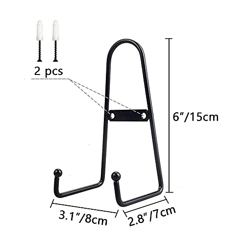 YY YEARCHY Plate Stand Holder for Wall Hanging Display Rack Art Hanger Metal Easel Photo Holder Books Bowls Platters