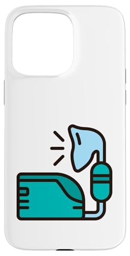 Terapeuta respiratorio nebulizador Carcasa para iPhone 15 Pro MAX