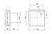 Maico - Original ECA 100 ipro K, 0084.0205 - elektrischer Innenverschluss, zweistufiger Kleinraumventilator, für Bad, WC, Abstellraum, Vorratsraum, Keller