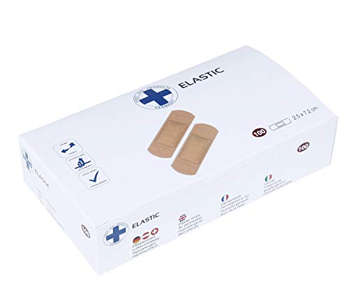 Premium Wundpflaster Pflasterverband hypoallergen verschiedene Sets 50-100 Stück (620301 Pflaster Strips 25x72mm VE: 100 Stück) Cover