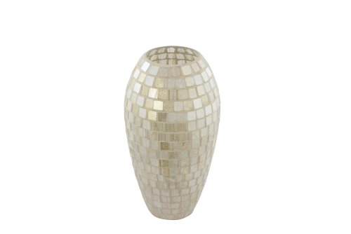 Laura Cole Tall Mosaic Vase