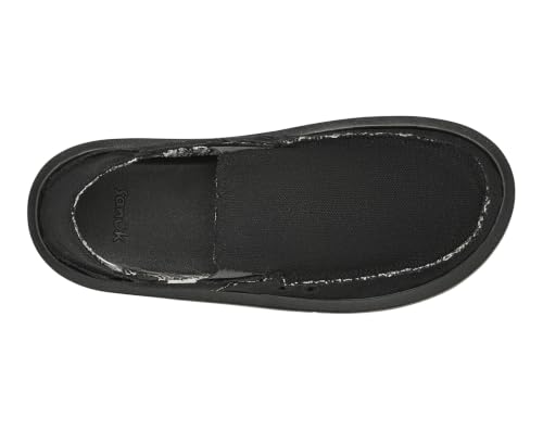 Image of Men's Casual Black Loafers & Slide-Ons by Sanuk