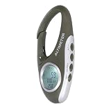 Barometro Altimetro Digitale LCD con Bussola e Termometro, ABS, per Arrampicata Campeggio Sport All'aria Aperta
