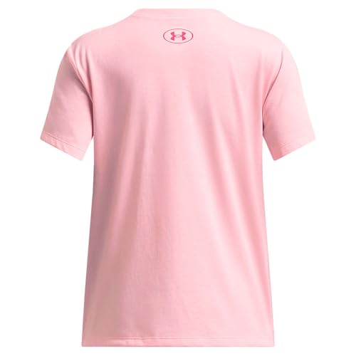 Under Armour Girls' Bubble Wordmark Short Sleeve T-Shirt (Big Kid)2