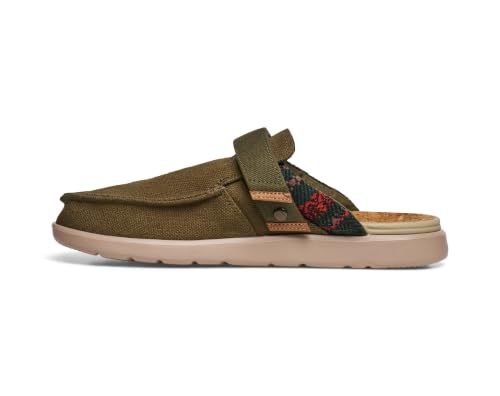Image of Sanuk Mens Happy Hour Lite | Bottle Opener Buckle | Slip On Shoes for Men | Mens Loafers | Removable EVA Insole