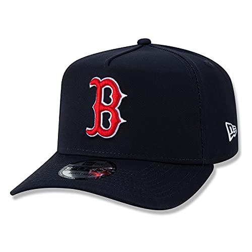 BONE 9FORTY A-FRAME SNAPBACK ABA CURVA BOSTON RED SOX TEAM COLOR TIME ABA CURVA SNAPBACK MARINHO New Era