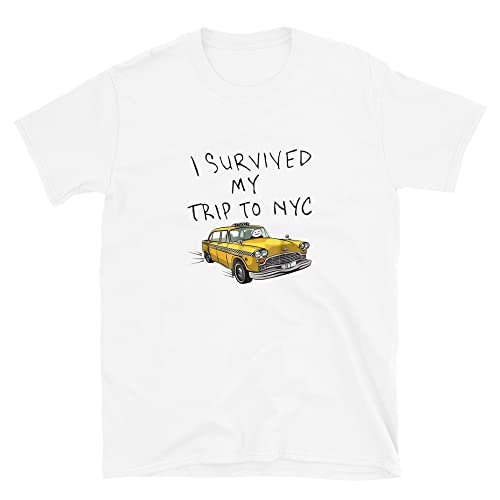 I Survived My Trip to NYC Shirt, Short-Sleeve Unisex T-Shirt