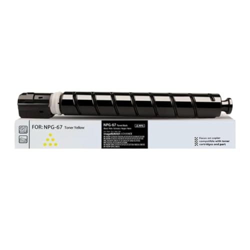 Toner NPG67 GPR53 C-EXV49 jaune 400g pour des impressions laser nettes