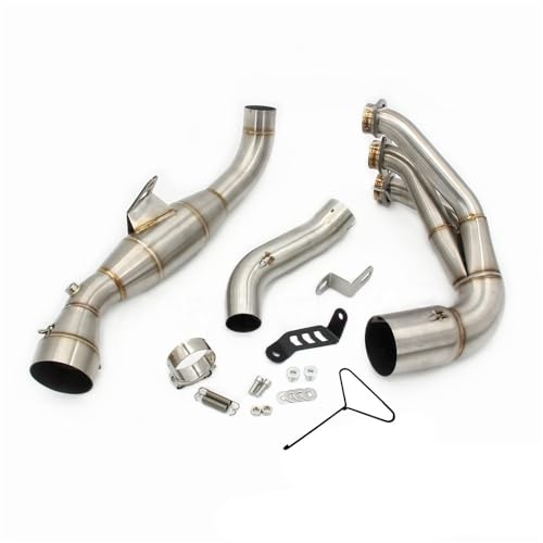 Silencieux d'échappement avant moto 51mm Tracer 900 GT XSR900 2024 2025