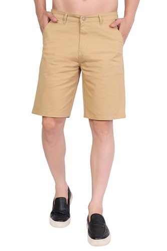Image of DUPER Men's Regular Fit Cotton Stretchable Welt Pocket Casual /Outdoor Shorts