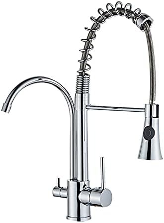 Grifo de cocina con manguera extraíble que soluciona tu espacio 1