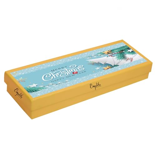 Image of Expelite Mery Christams And New Year Chocolate Gift For Girl Friend - 10 PC Happy Near Year Gift for Employees