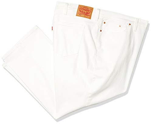 Levi's Men's Big and Tall 541 Athletic Fit Jean, Castilleja White - Stretch, 36W x 38L