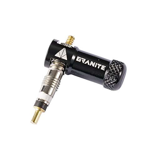 Granite Juicy Nipple Tubeless Valve and Removal Tool in Black 80Mm, Black