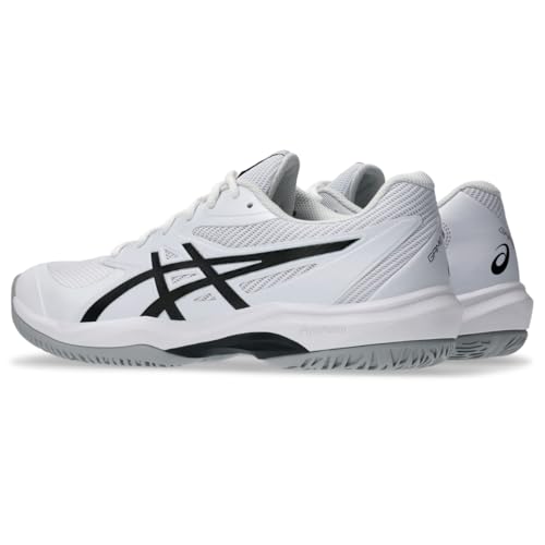 ASICS ASICS Men's Game FlyteFoam Tennis Shoes, 7.5, White/Black