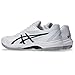 ASICS Men's Game FlyteFoam Tennis Shoes, 9.5, White/Black