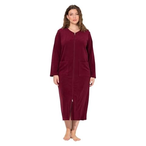 Peignoir Ulla Popken Rouge Bordeaux Cover