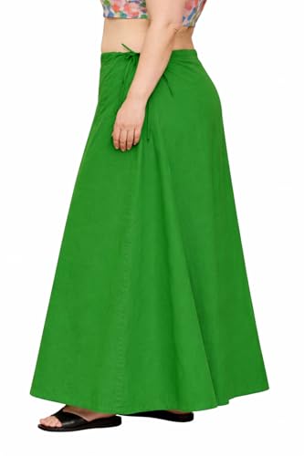 Image of CITIX Pure Cotton Petticoat for Woman Saree | Adujastable Drawstring Waist