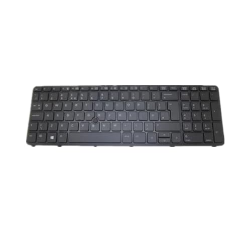 Clavier pour ordinateur portable HP 242 G2 de rechange noir UK English layout