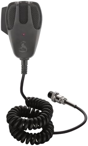 Cobra HG M75 Premium Power Replacement CB Microphone (Black)