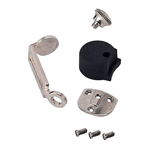 Toddmomy Clarinet Thumb Rest Metal Protectors Universal for Flute Clarinet Cushion Simple Design Protects Your Fingers Random Style