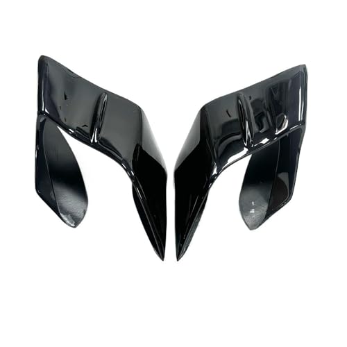 Ailes fixes de carénage YZF-R3 : déflecteurs aérodynamiques anti-turbulence en ABS carbone
