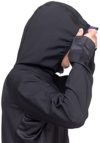 アブガルシア(Abu Garcia) バグオフフーディー ブラック L 2枚目