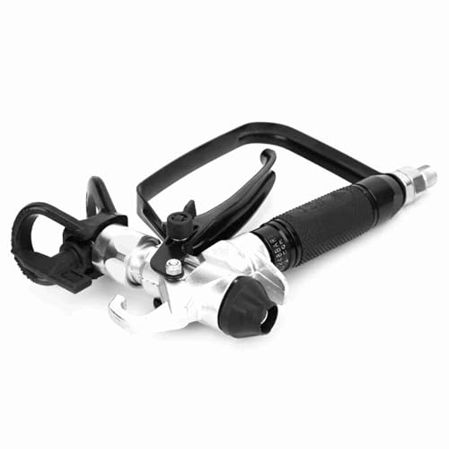 Pretfy Spruzzatore di Vernice Ad Alta Pressione Airless 517 Punta, 1/4-18npsm Ingresso, 3600 Psi, Lega di Zinco Elettroplacata in Rame per Vernici Pigmentate