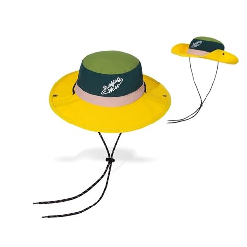 Sombrero impermeable de bloque de color para exterior