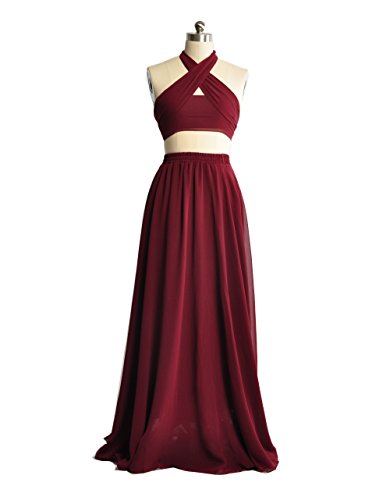 Women's Beatiful Bow Tie Summer Beach Chiffon High Waist Maxi Skirt3