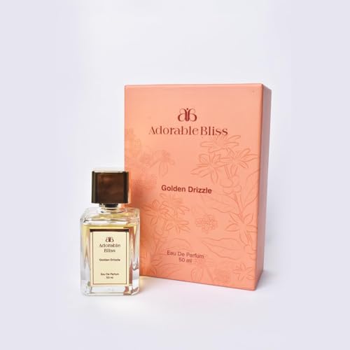 Image of Golden Drizzle Eau de Parfum | Long Lasting Perfume for Men & Women | Rich Gourmand Fragrance with Rum, Dark Chocolate, Coffee, Caramel & Vanilla | 20-25% Perfume Oil