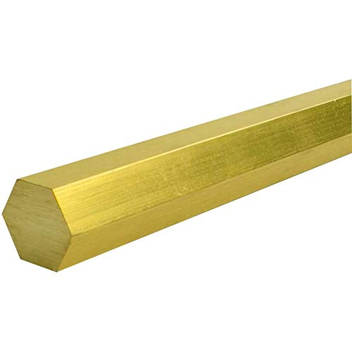 Barre en laiton hexagonal H59 de 16mm et 20mm pour usiner des pièces DIY