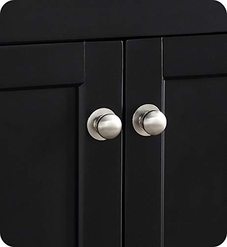Fresca Manchester 24\" Black Traditional Bathroom Vanity